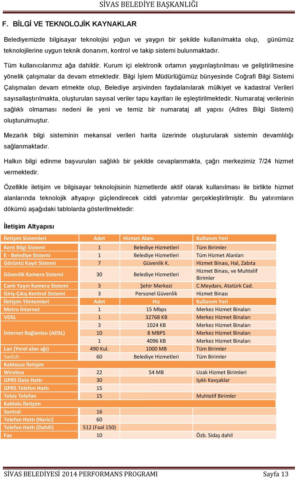 Bilgi ĠĢlem Müdürlüğümüz bünyesinde Coğrafi Bilgi Sistemi ÇalıĢmaları devam etmekte olup, Belediye arģivinden faydalanılarak mülkiyet ve kadastral Verileri sayısallaģtırılmakta, oluģturulan sayısal