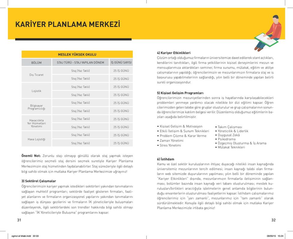 25 İŞ GÜNÜ 25 İŞ GÜNÜ 25 İŞ GÜNÜ 25 İŞ GÜNÜ 25 İŞ GÜNÜ 25 İŞ GÜNÜ 25 İŞ GÜNÜ 25 İŞ GÜNÜ 4) Kariyer Etkinlikleri Çözüm ortağı olduğumuz firmaların üniversitemize davet edilerek stant açtıkları,