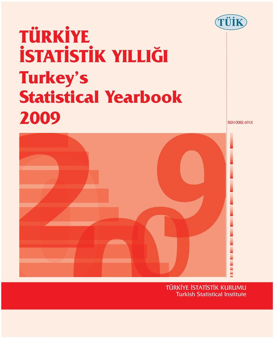 ISSN 0082-691X TÜRKİYE İSTATİSTİK