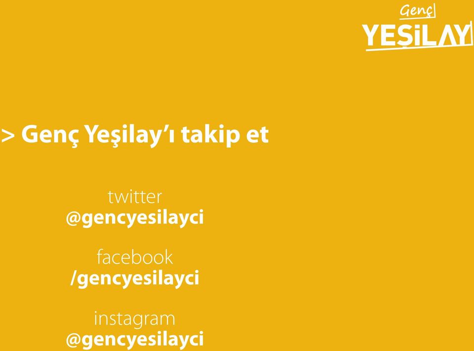 @gencyesilayci facebook