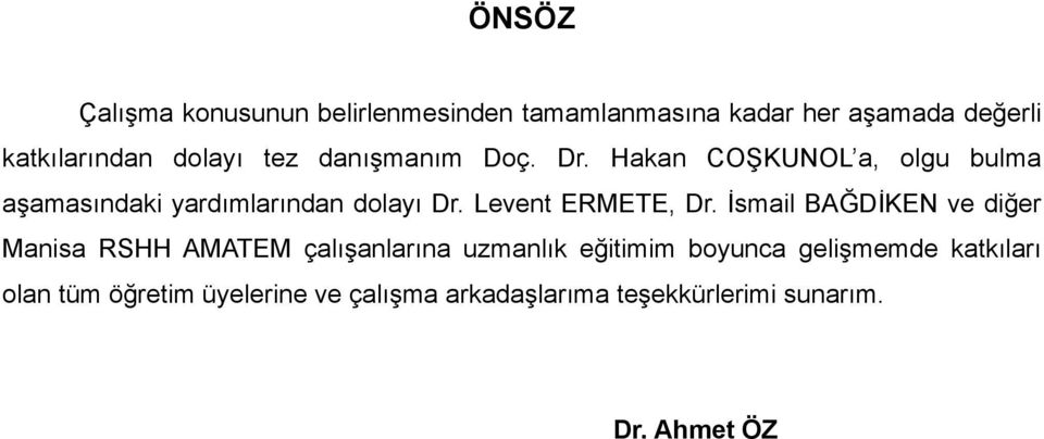 Levent ERMETE, Dr.