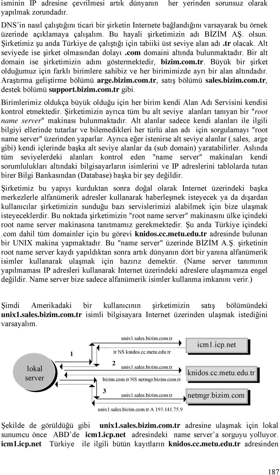 Şirketimiz şu anda Türkiye de çalıştığı için tabiiki üst seviye alan adı.tr olacak. Alt seviyede ise şirket olmasından dolayı.com domaini altında bulunmaktadır.