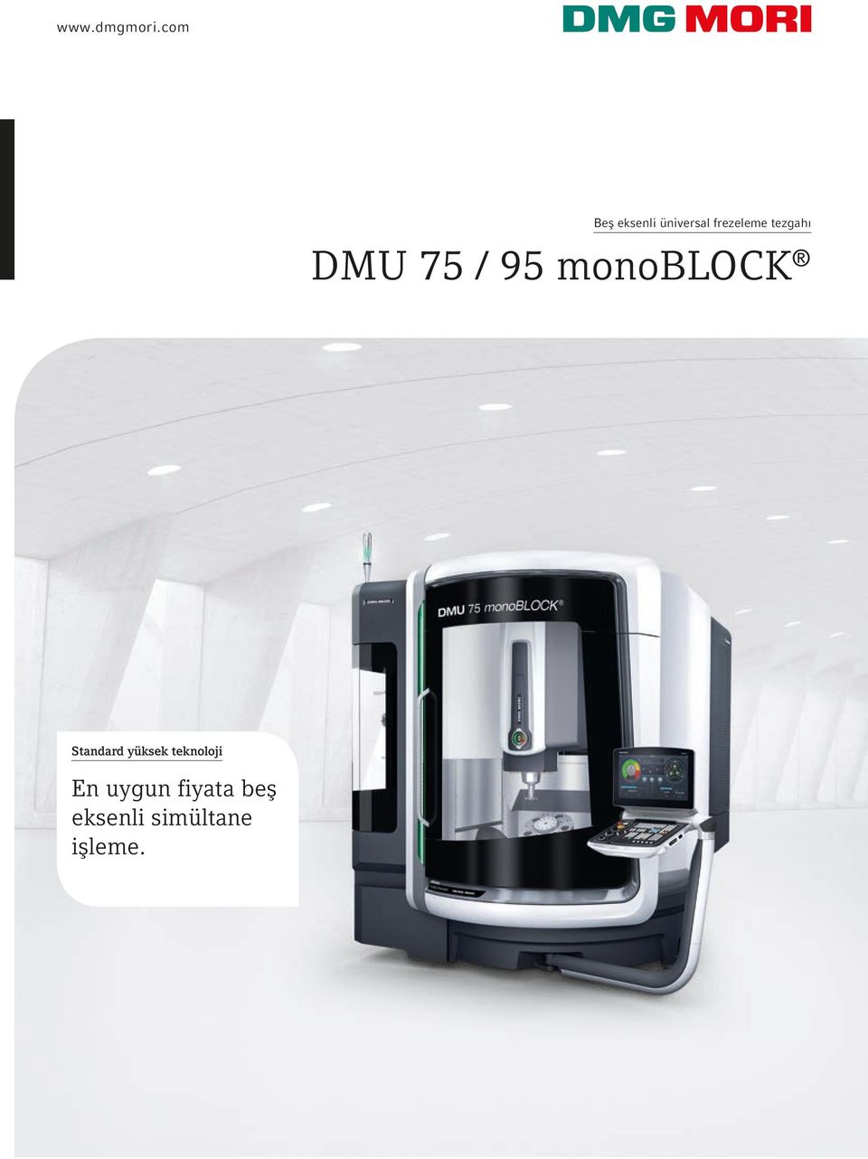 tezgahı DMU 75 / 95 monoblock