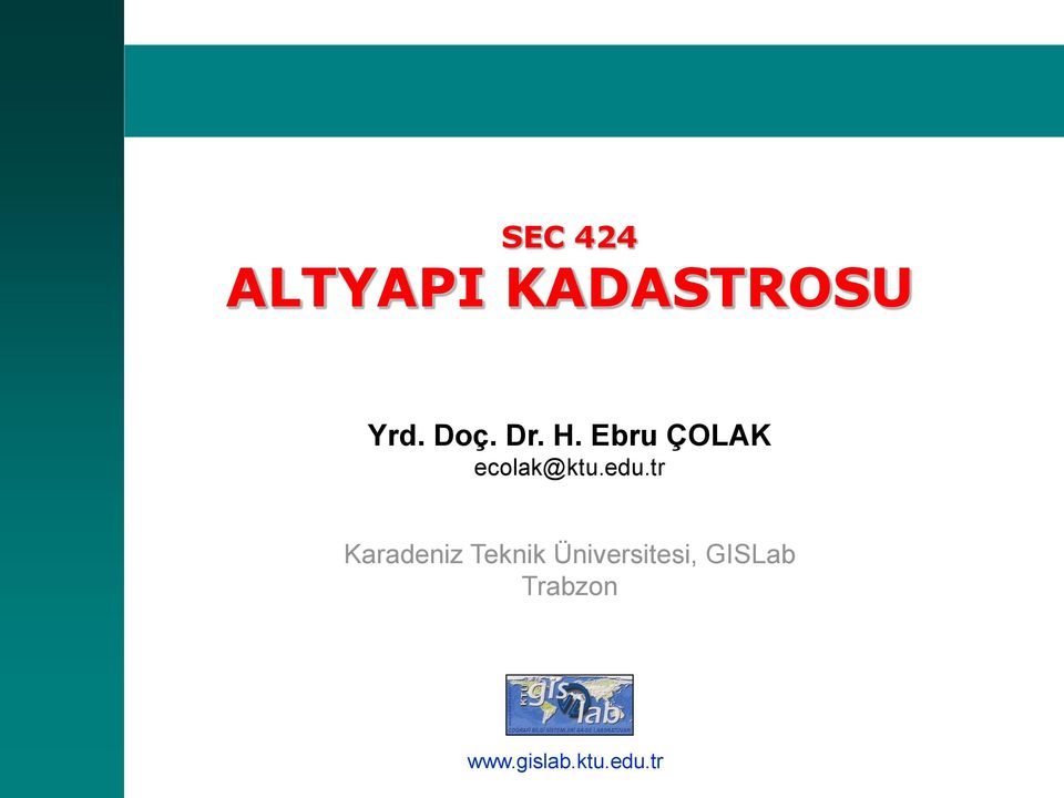 edu.tr Karadeniz Teknik