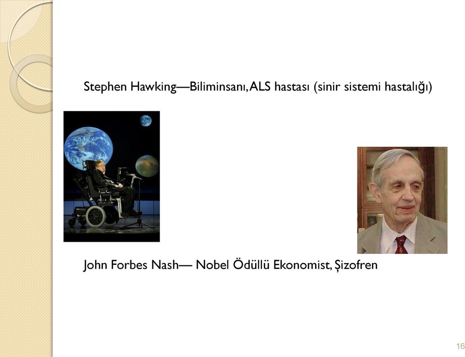 hastalığı) John Forbes Nash