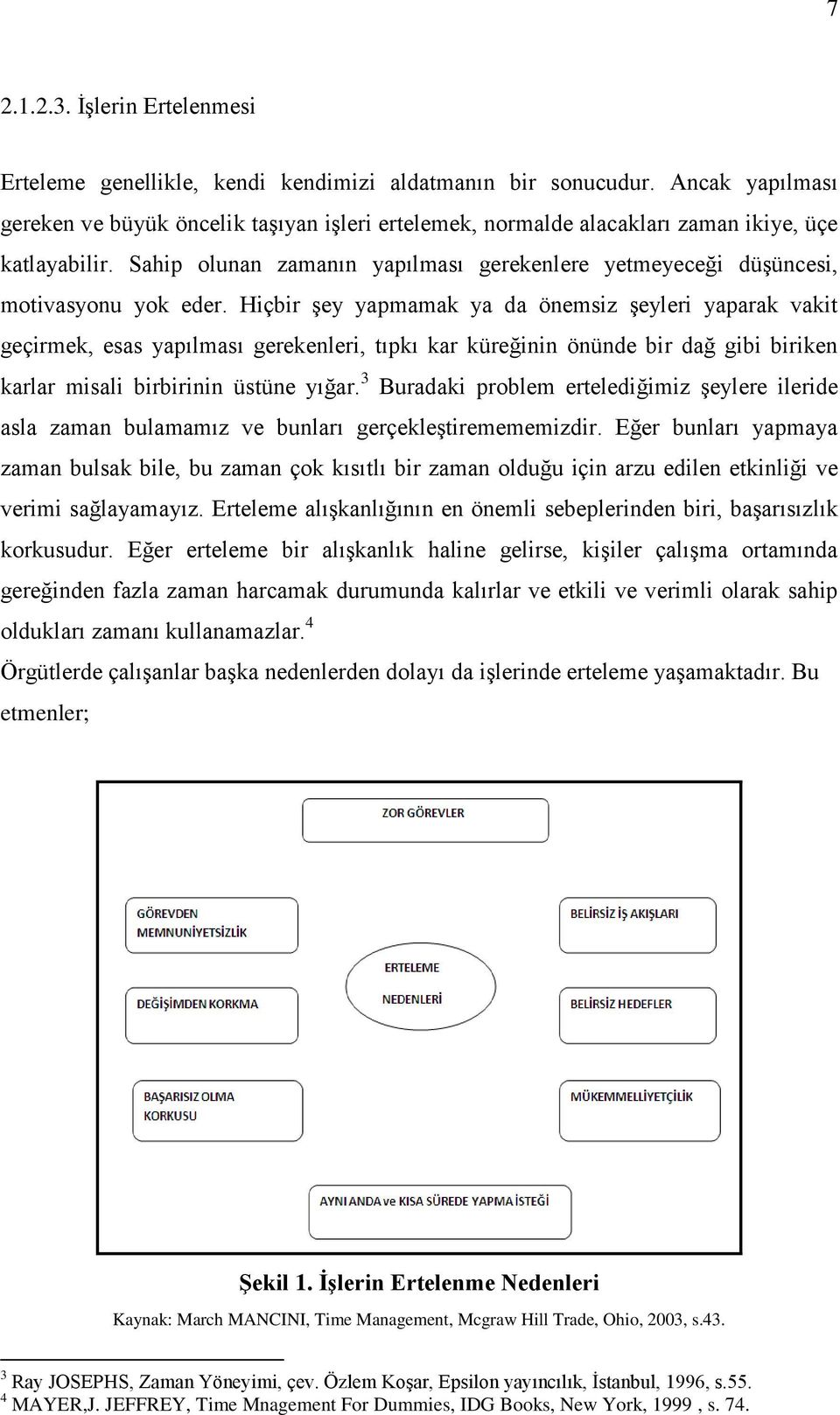 Sahip olunan zamanın yapılması gerekenlere yetmeyeceği düşüncesi, motivasyonu yok eder.