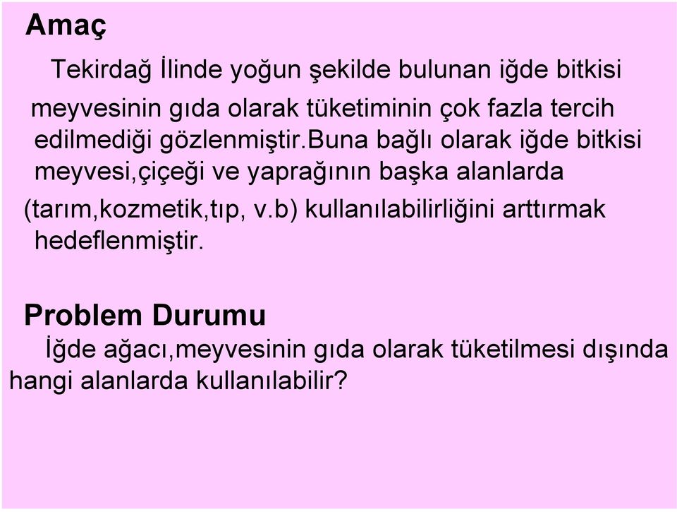 buna bağlı olarak iğde bitkisi meyvesi,çiçeği ve yaprağının başka alanlarda