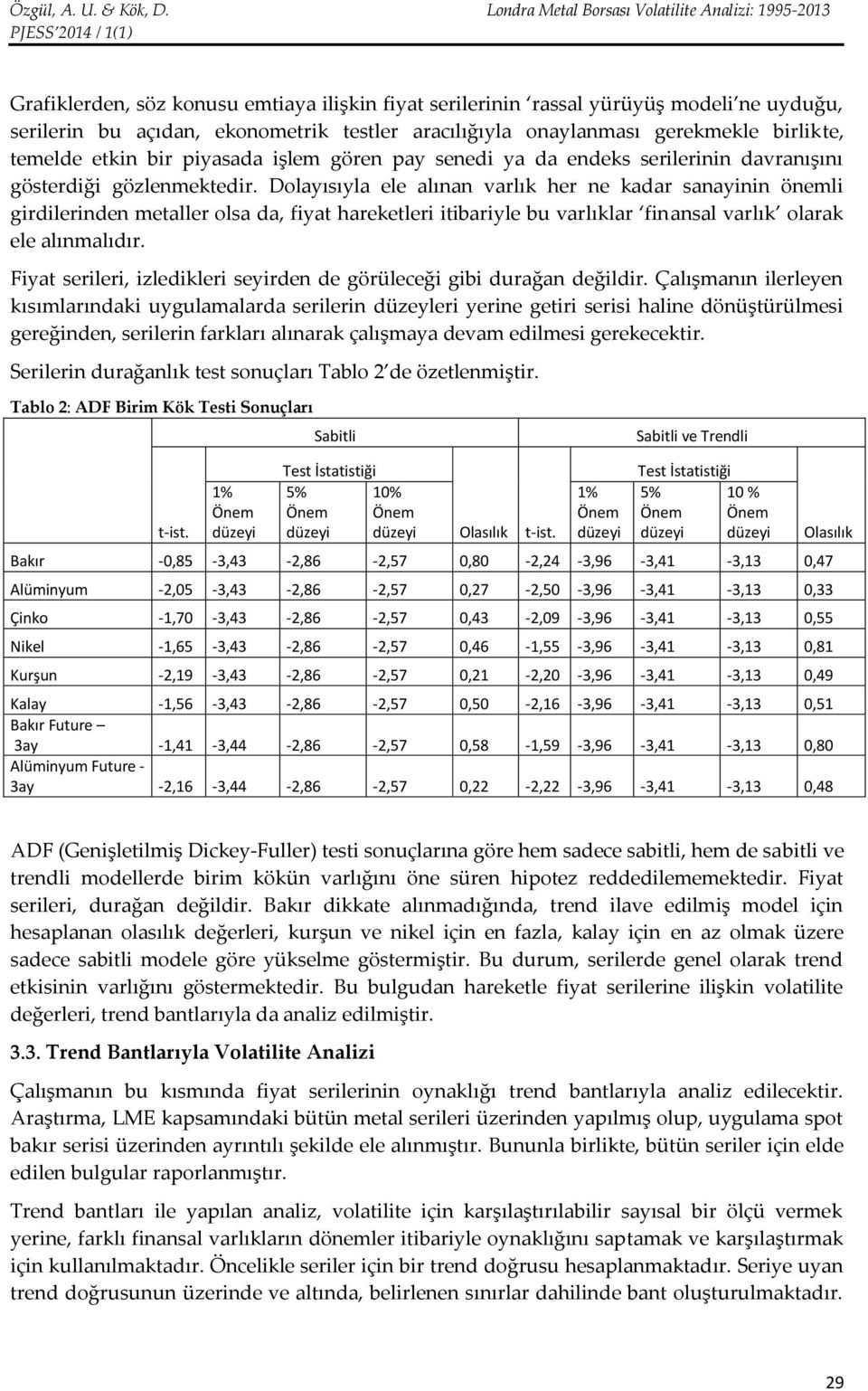 Dolayısıyla ele alınan varlık her ne kadar sanayinin önemli girdilerinden metaller olsa da, fiyat hareketleri itibariyle bu varlıklar finansal varlık olarak ele alınmalıdır.