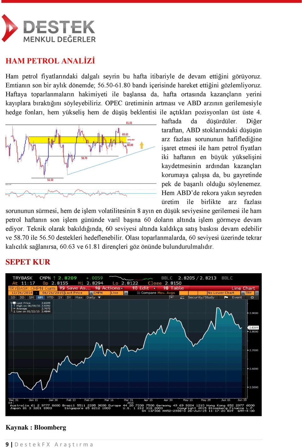 OPEC üretiminin artması ve ABD arzının gerilemesiyle hedge fonları, hem yükseliş hem de düşüş beklentisi ile açtıkları pozisyonları üst üste 4. haftada da düşürdüler.