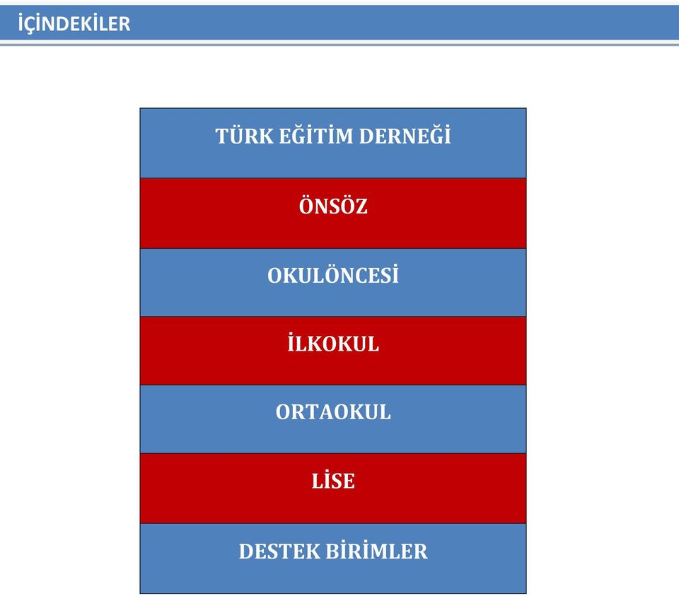 OKULÖNCESİ İLKOKUL