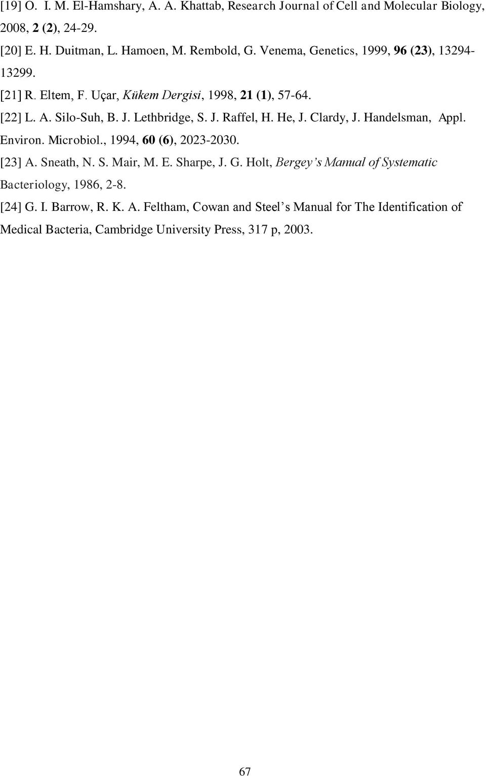 He, J. Clardy, J. Handelsman, Appl. Environ. Microbiol., 1994, 60 (6), 2023-2030. [23] A. Sneath, N. S. Mair, M. E. Sharpe, J. G.