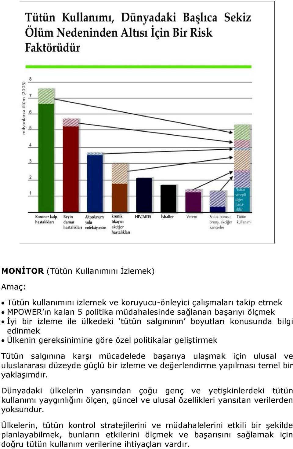 düzeyde güçlü bir izleme ve değerlendirme yapılması temel bir yaklaşımdır.