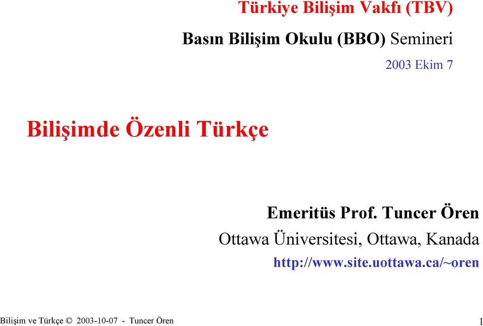 Türkçe Emeritüs Prof.