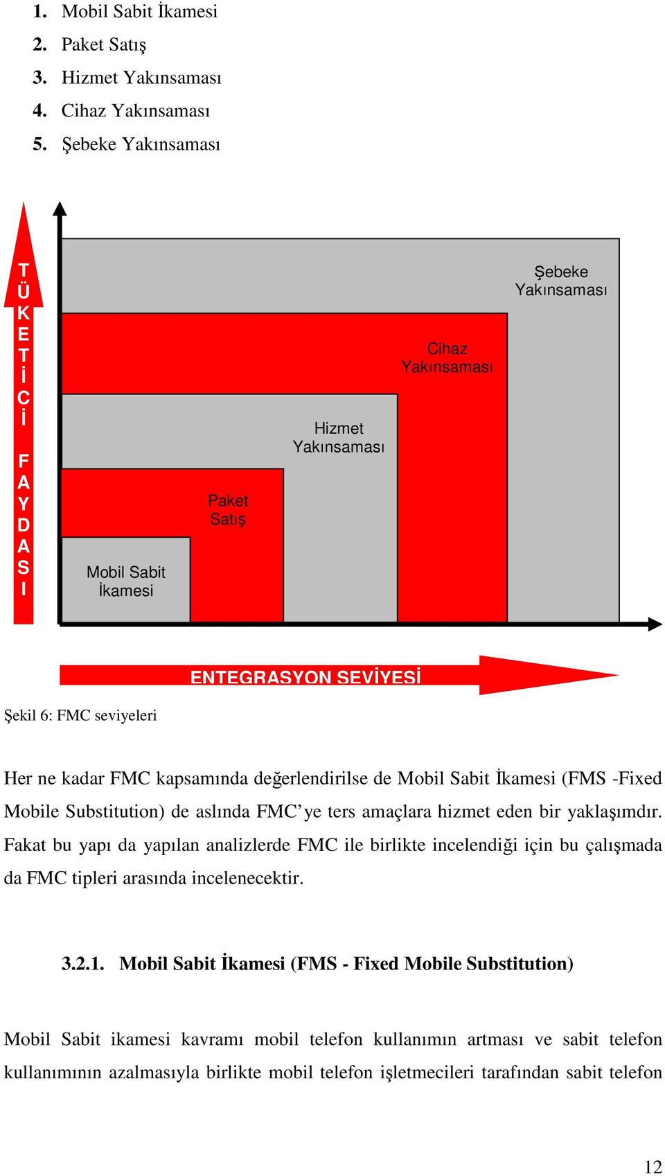 ne kadar FMC kapsamında değerlendrlse de Mobl Sabt Đkames (FMS -Fxed Moble Substtuton) de aslında FMC ye ters amaçlara hzmet eden br yaklaşımdır.