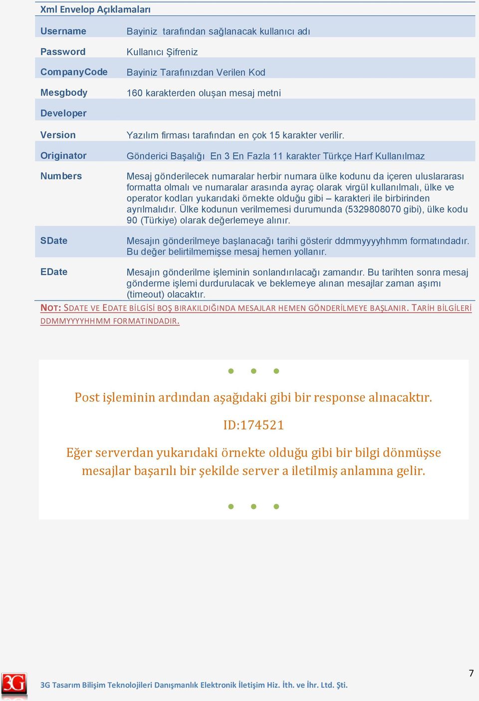 Gönderici Başalığı En 3 En Fazla 11 karakter Türkçe Harf Kullanılmaz Mesaj gönderilecek numaralar herbir numara ülke kodunu da içeren uluslararası formatta olmalı ve numaralar arasında ayraç olarak