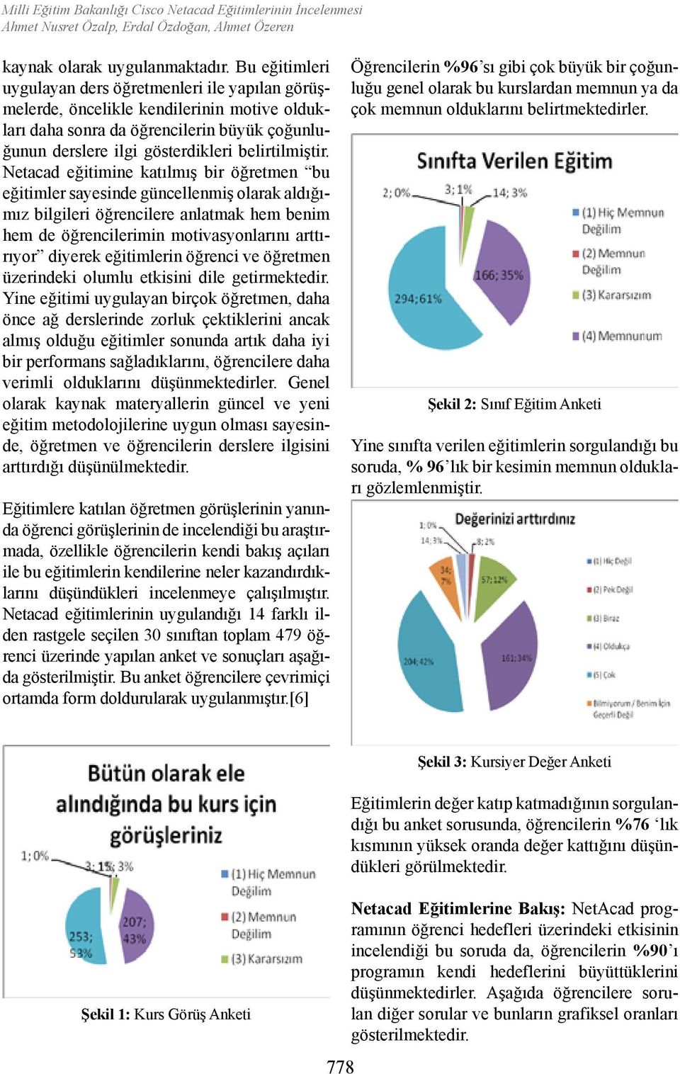 Netacad eğitimine katılmış bir öğretmen bu eğitimler sayesinde güncellenmiş olarak aldığımız bilgileri öğrencilere anlatmak hem benim hem de öğrencilerimin motivasyonlarını arttırıyor diyerek