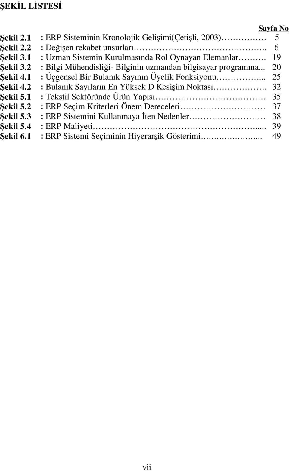 9 : Bilgi Mühendisliği- Bilginin uzmandan bilgisayar programına... 20 : Üçgensel Bir Bulanık Sayının Üyelik Fonksiyonu.