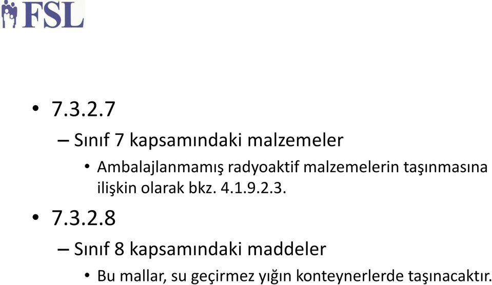 radyoaktif malzemelerin tas ınmasına ilis kin olarak