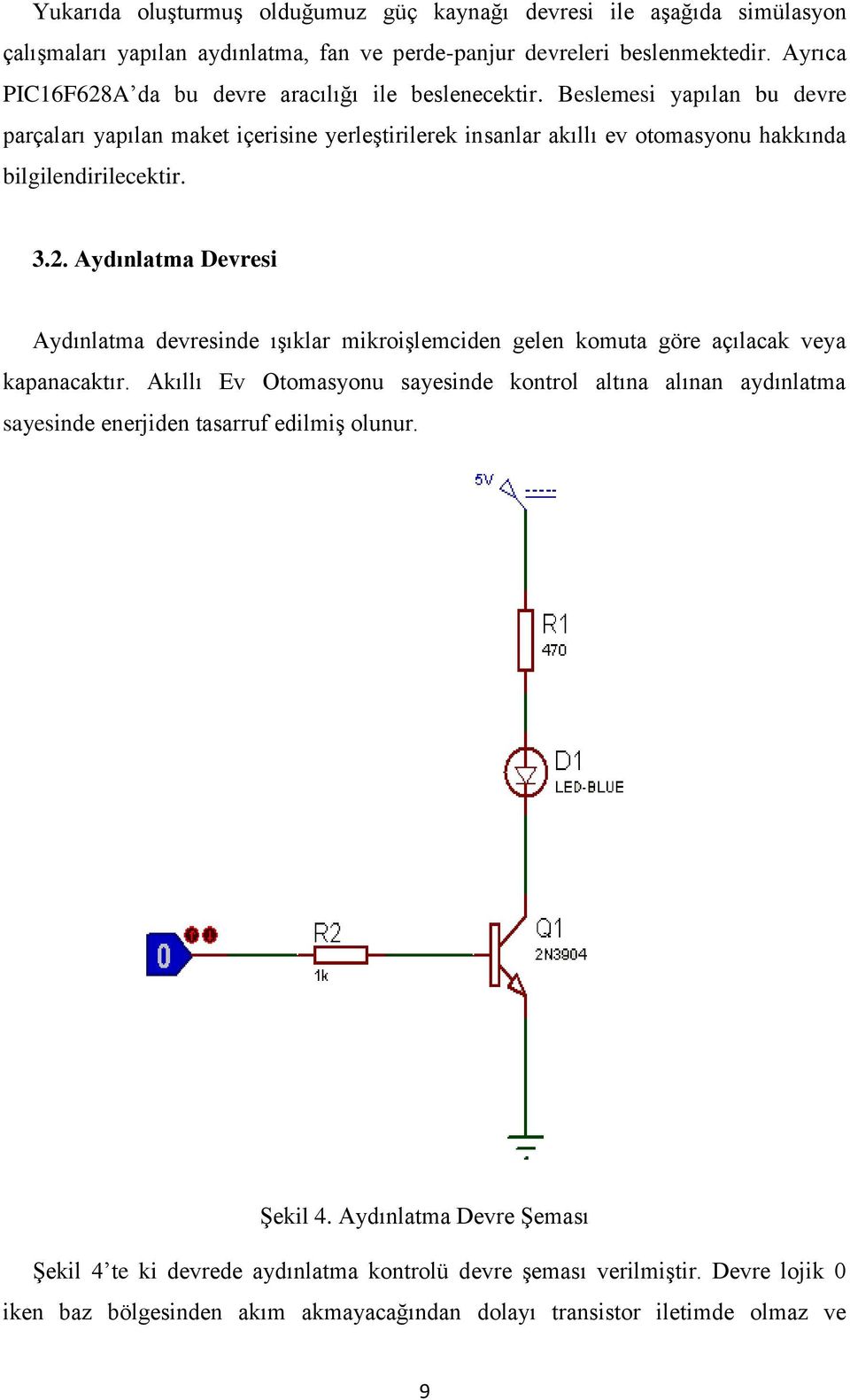 Beslemesi yapılan bu devre parçaları yapılan maket içerisine yerleģtirilerek insanlar akıllı ev otomasyonu hakkında bilgilendirilecektir. 3.2.