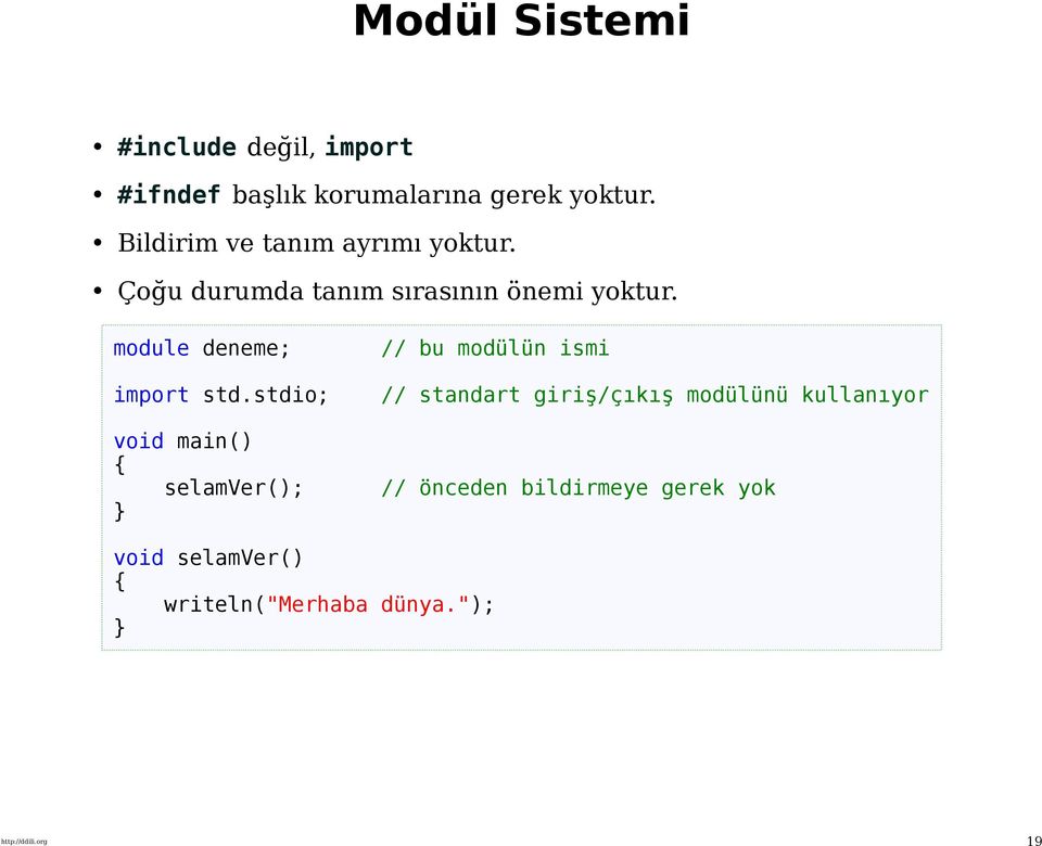 module deneme; import std.