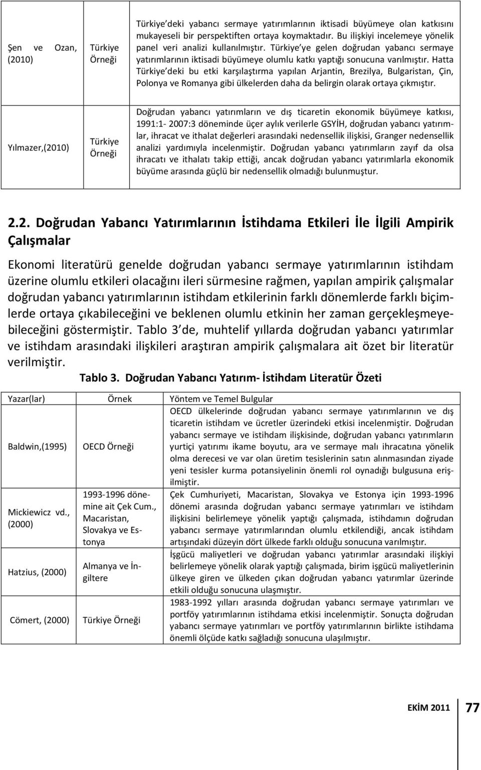 Hatta Türkiye deki bu etki karşılaştırma yapılan Arjantin, Brezilya, Bulgaristan, Çin, Polonya ve Romanya gibi ülkelerden daha da belirgin olarak ortaya çıkmıştır.