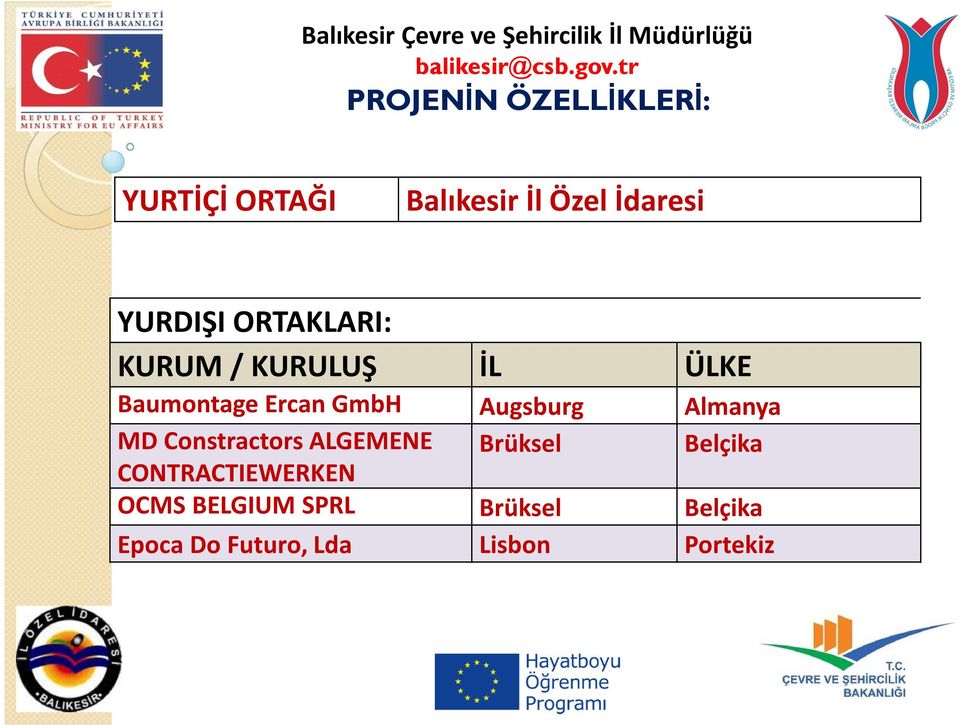 Augsburg Almanya MD Constractors ALGEMENE Brüksel Belçika