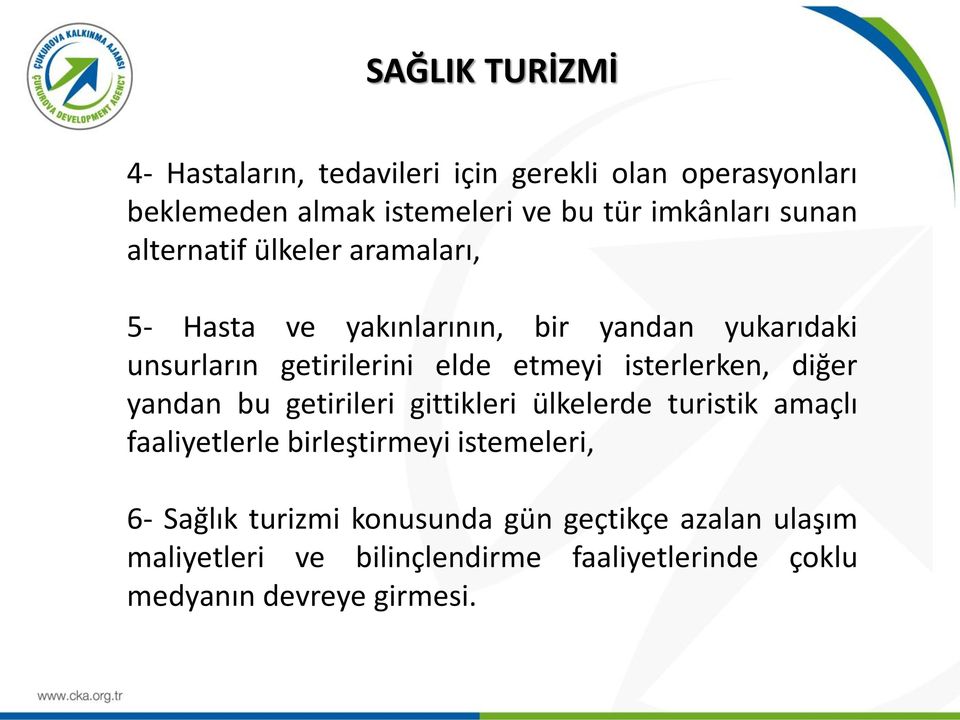 isterlerken, diğer yandan bu getirileri gittikleri ülkelerde turistik amaçlı faaliyetlerle birleştirmeyi istemeleri, 6-