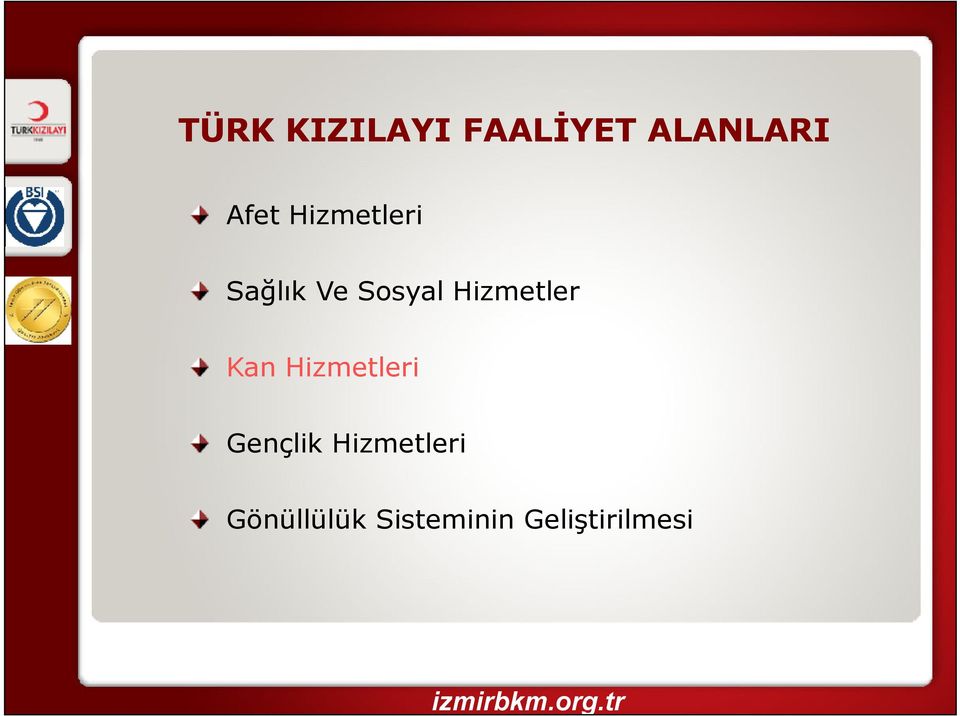 Hizmetler Kan Hizmetleri Gençlik