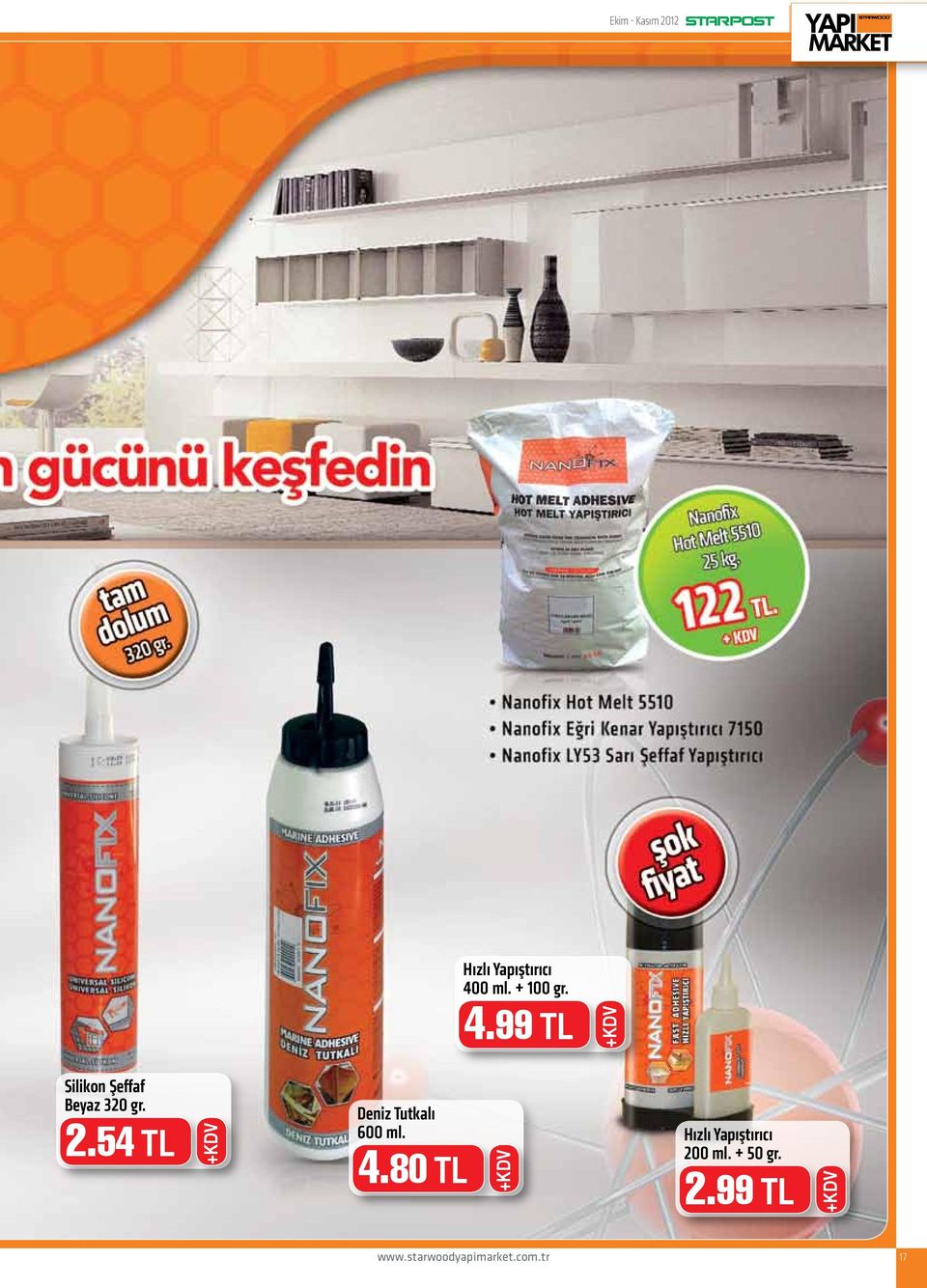 99 TL Silikon Şeffaf Beyaz 320 gr. 2.