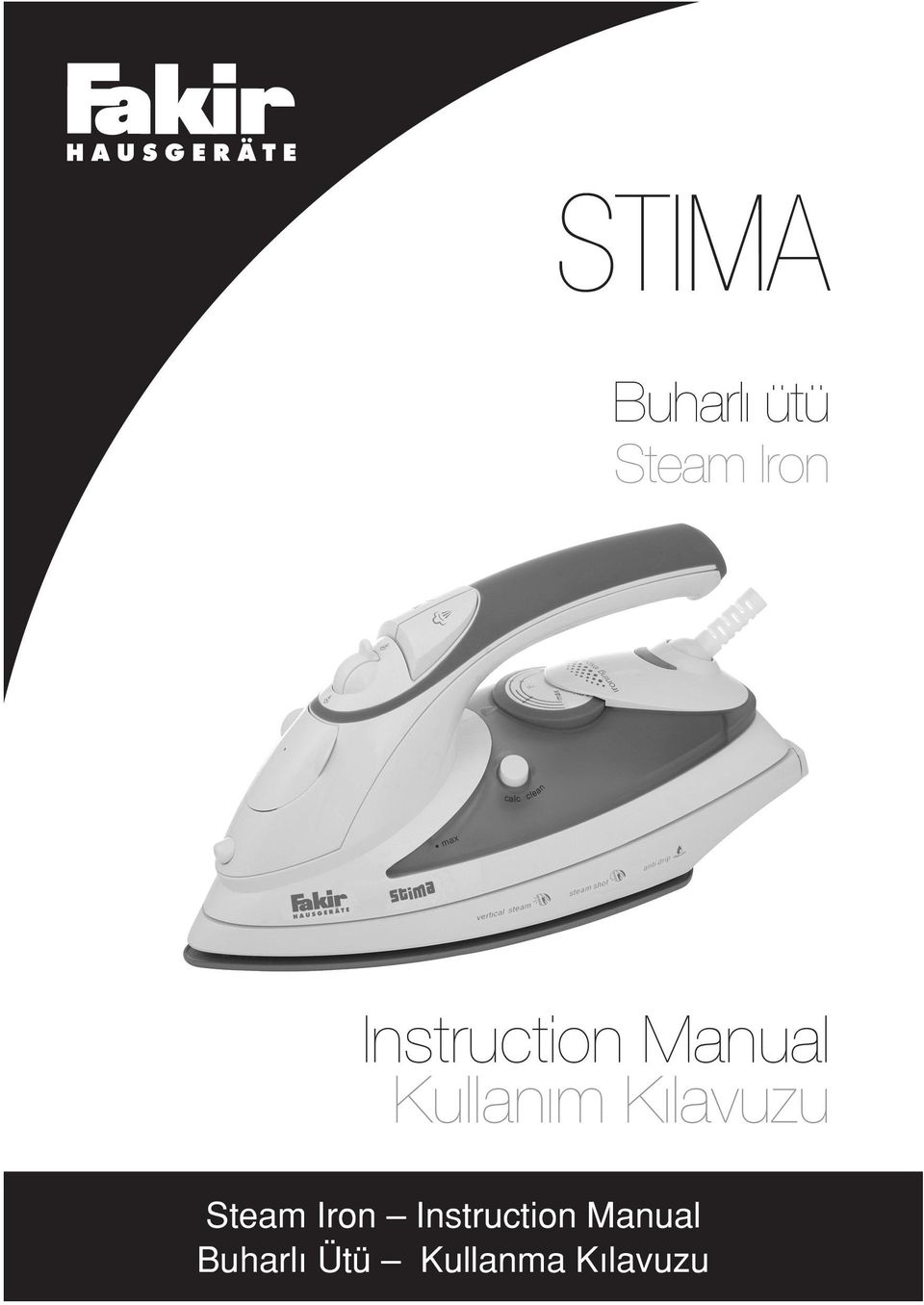 lavuzu Steam Iron Instruction