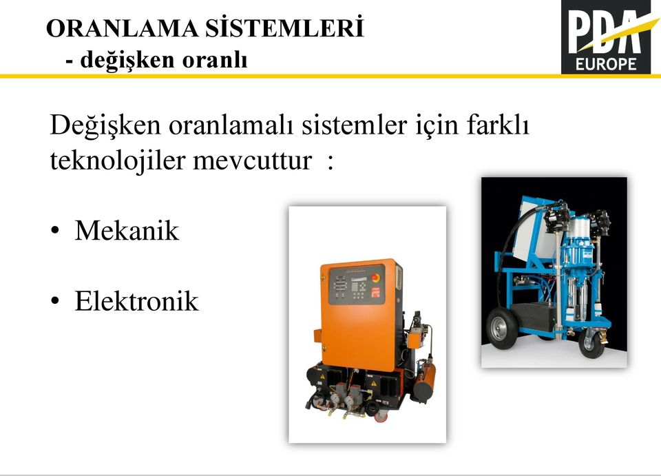 sistemler için farklı