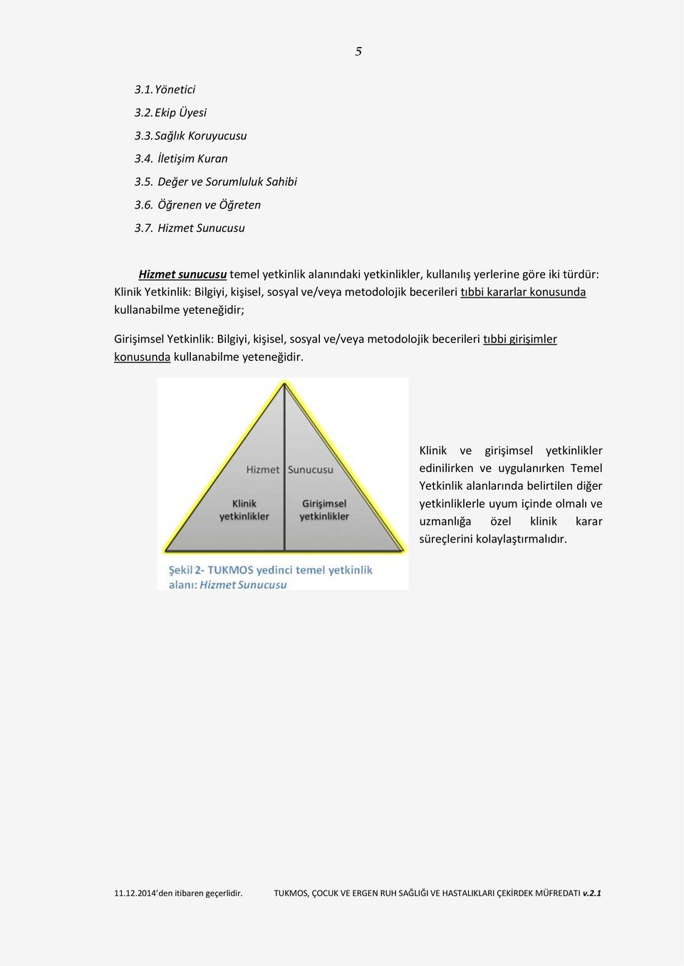 becerileri tıbbi kararlar konusunda kullanabilme yeteneğidir; Girişimsel Yetkinlik: Bilgiyi, kişisel, sosyal ve/veya metodolojik becerileri tıbbi girişimler konusunda