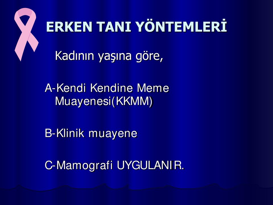 Meme Muayenesi(KKMM) B-Klinik