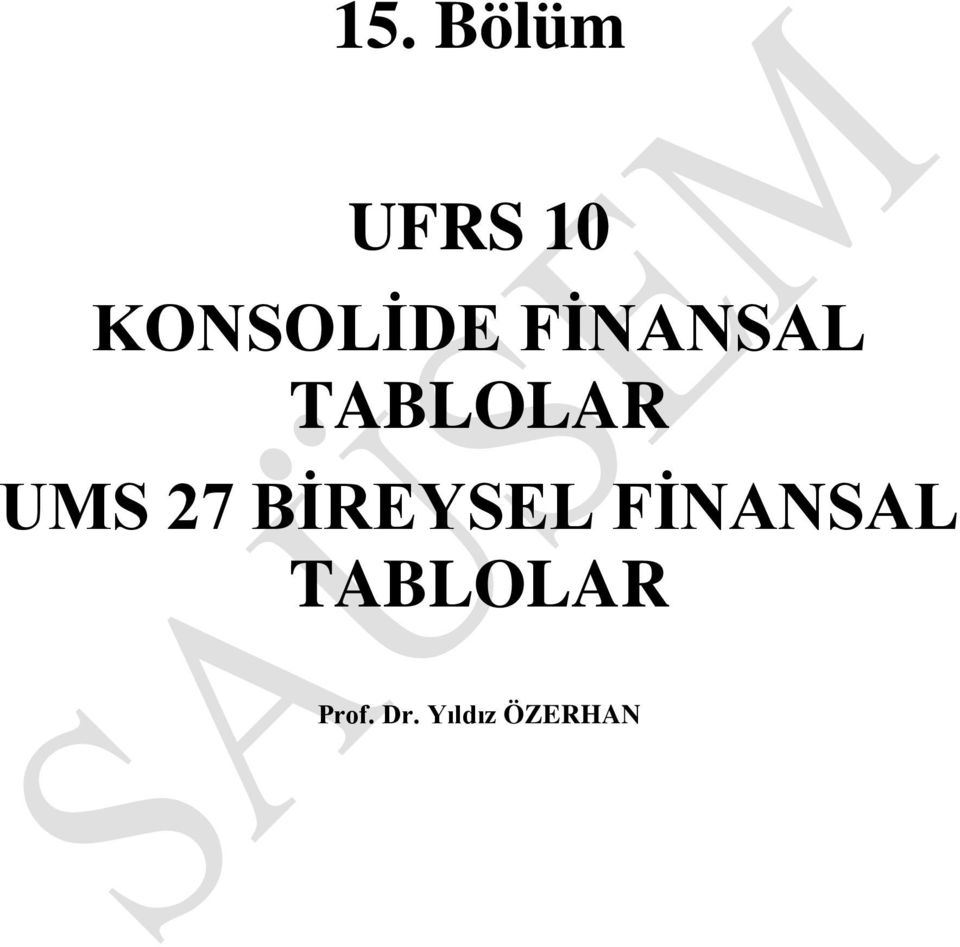 TABLOLAR UMS 27 BİREYSEL