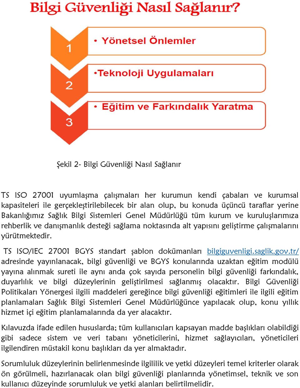 TS ISO/IEC 27001 BGYS standart şablon dokümanları bilgiguvenligi.saglik.gov.