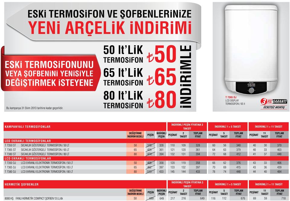 LED EKRANLI TERMOSİFONLAR T 730 ST SICAKLIK GÖSTERGELİ TERMOSİFON / 0 LT 0 378 38 0 109 38 60 6 340 40 30 370 T 736 ST SICAKLIK GÖSTERGELİ TERMOSİFON / 6 LT 6 46 361 11 10 361 64 63 379 40 33 403 T