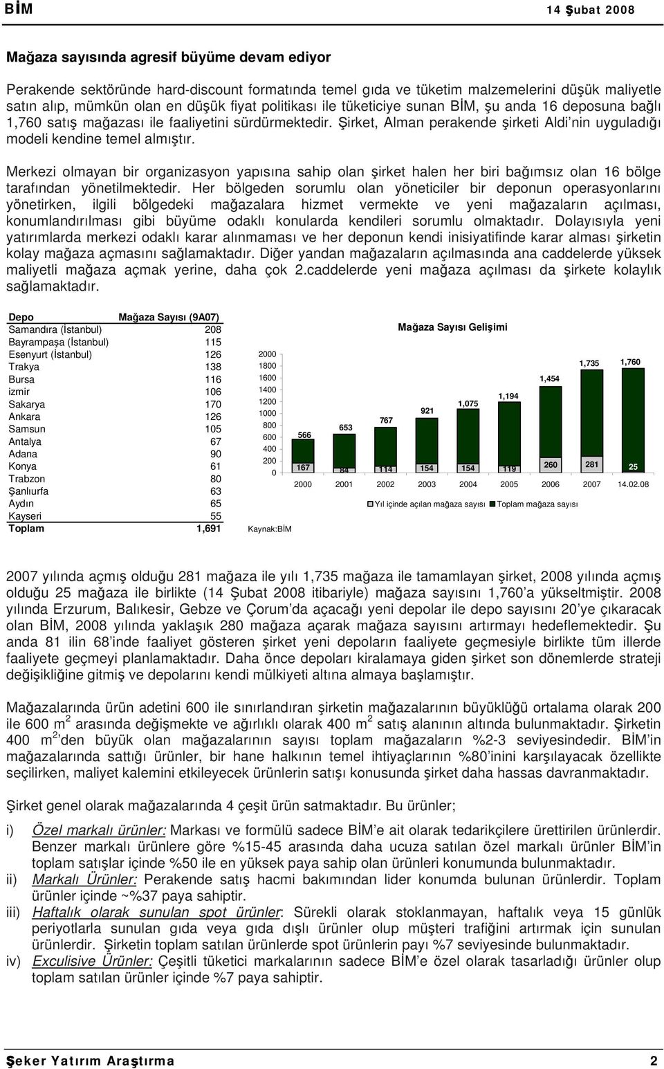 Merkezi olmayan bir organizasyon yapısına sahip olan şirket halen her biri bağımsız olan 16 bölge tarafından yönetilmektedir.