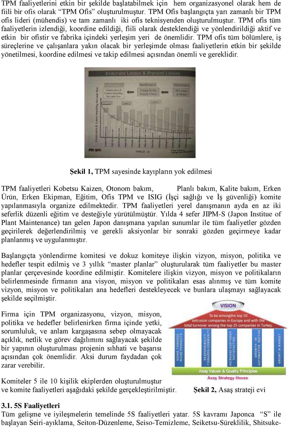 TPM ofis tüm faaliyetlerin izlendiği, koordine edildiği, fiili olarak desteklendiği ve yönlendirildiği aktif ve etkin bir ofistir ve fabrika içindeki yerleşim yeri de önemlidir.