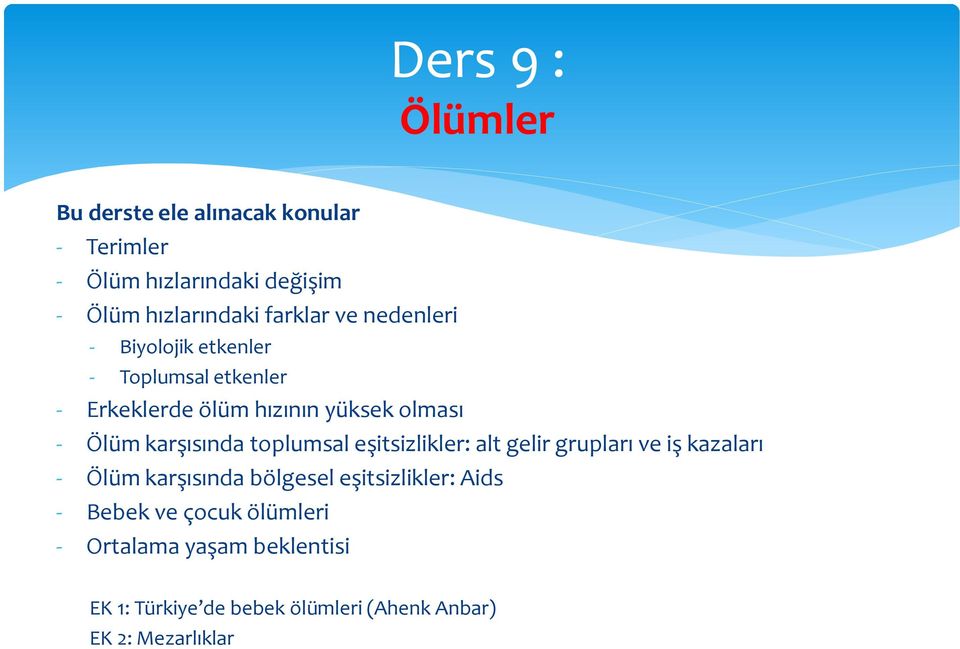 karşısında toplumsal eşitsizlikler: alt gelir grupları ve iş kazaları - Ölüm karşısında bölgesel eşitsizlikler: