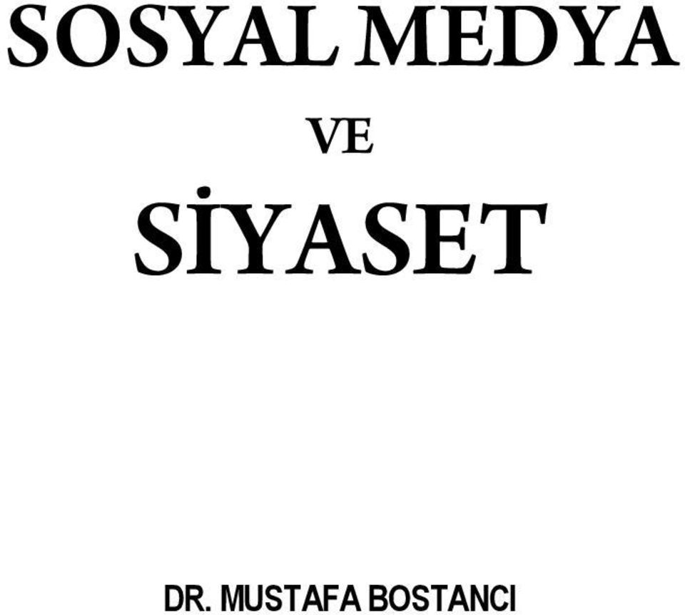 SİYASET DR.