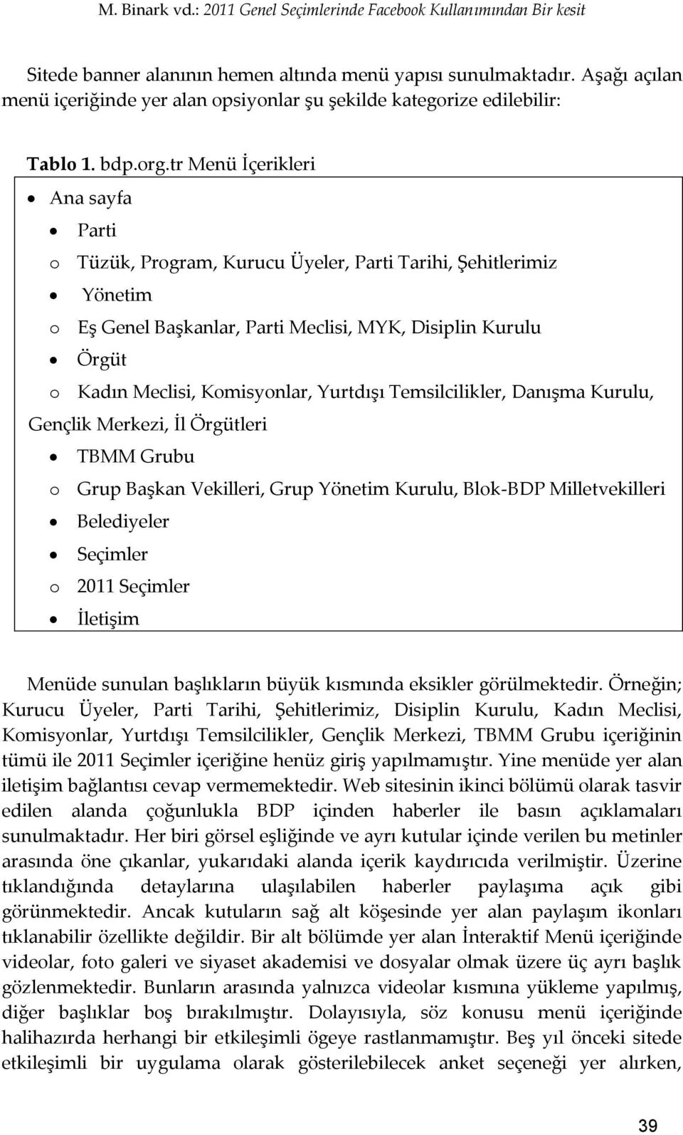 tr Menü İçerikleri Ana sayfa Parti o Tüzük, Program, Kurucu Üyeler, Parti Tarihi, Şehitlerimiz Yönetim o Eş Genel Başkanlar, Parti Meclisi, MYK, Disiplin Kurulu Örgüt o Kadın Meclisi, Komisyonlar,