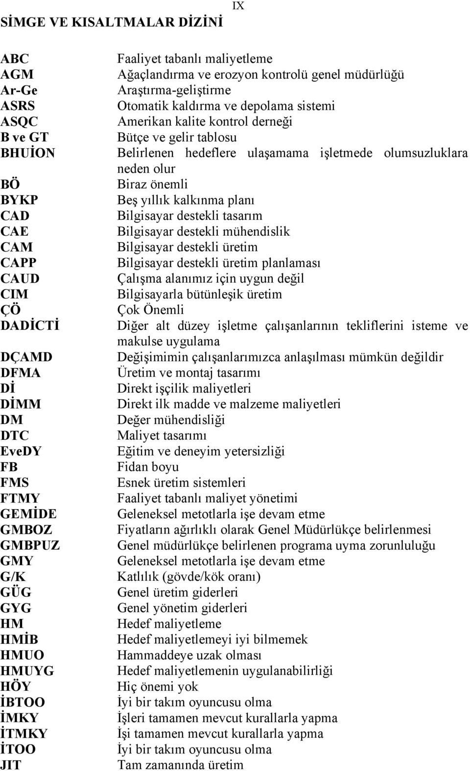 kontrol derneği Bütçe ve gelir tablosu Belirlenen hedeflere ulaşamama işletmede olumsuzluklara neden olur Biraz önemli Beş yıllık kalkınma planı Bilgisayar destekli tasarım Bilgisayar destekli