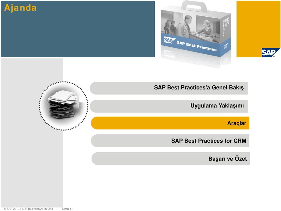 Practices for CRM Ba ar ve Özet SAP