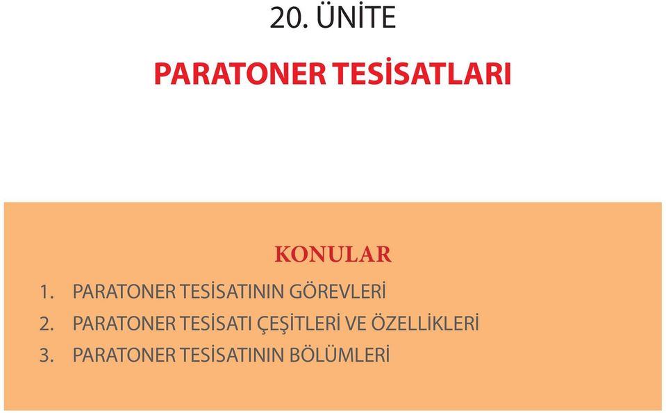 PARATONER TESİSATININ GÖREVLERİ 2.