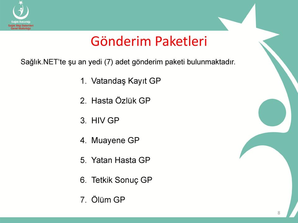 bulunmaktadır. 1. Vatandaş Kayıt GP 2.