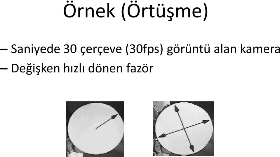 (30fps) görüntü alan