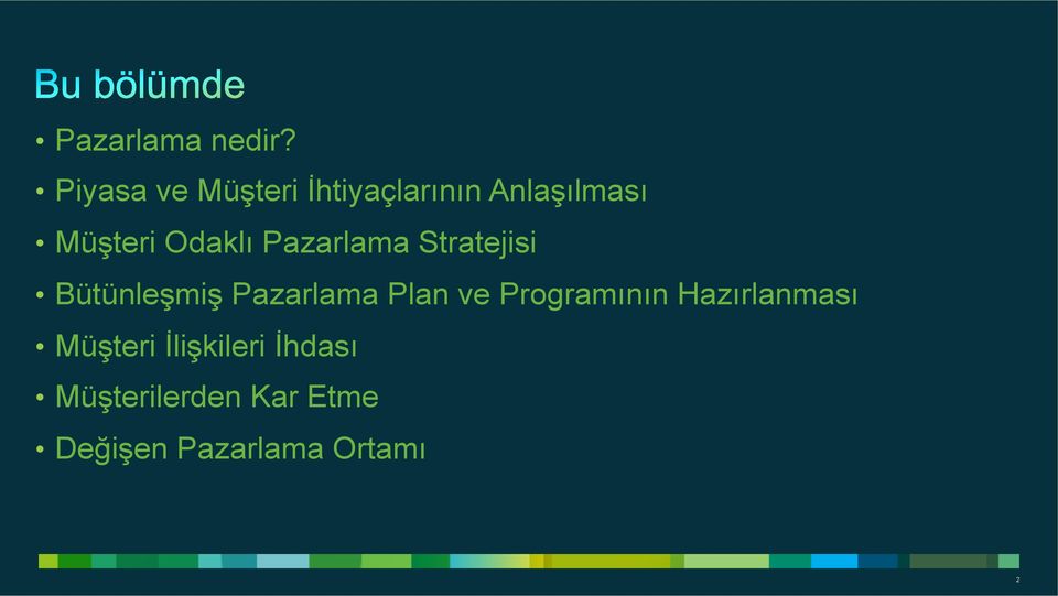 Odaklı Pazarlama Stratejisi Bütünleşmiş Pazarlama Plan