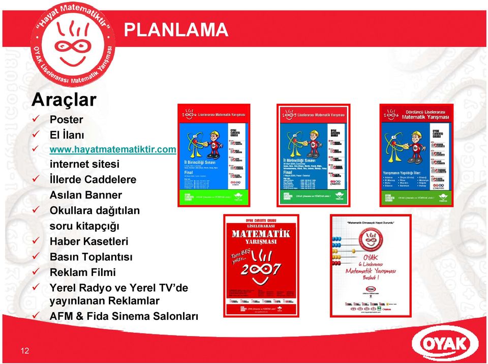 dağıtılan soru kitapçığı Haber Kasetleri Basın Toplantısı Reklam