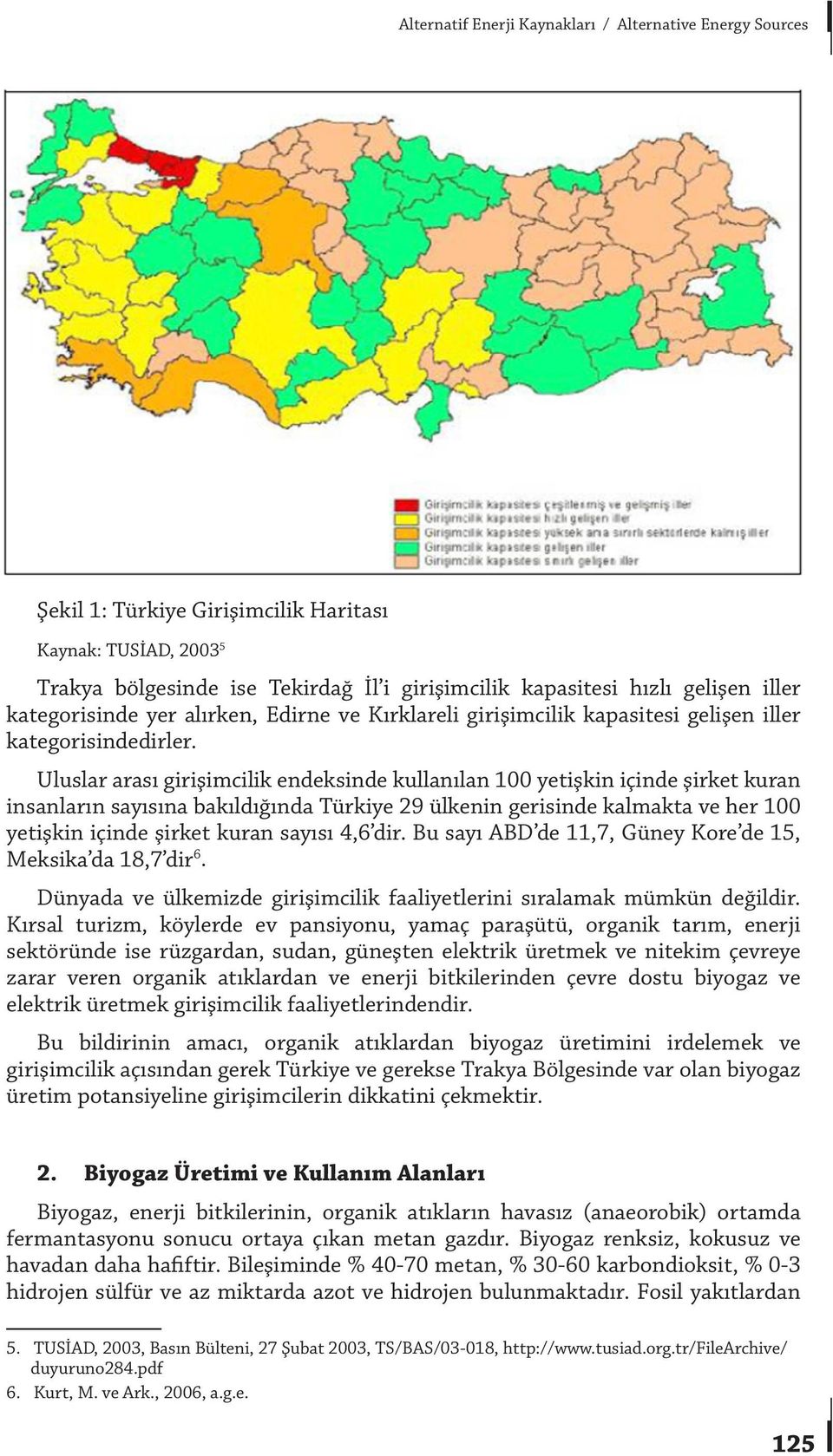 Uluslar arası girişimcilik endeksinde kullanılan 100 yetişkin içinde şirket kuran insanların sayısına bakıldığında Türkiye 29 ülkenin gerisinde kalmakta ve her 100 yetişkin içinde şirket kuran sayısı